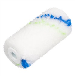 Мини-валик сменный "Водные краски", 60 мм, ворс 12 мм, D 16 мм, D ручки 6 мм, полиэстер Сибртех