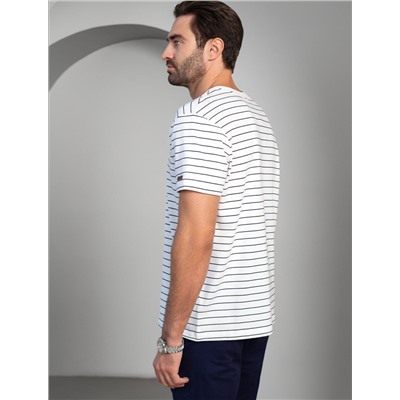 Футболка из премиального хлопка с эластаном