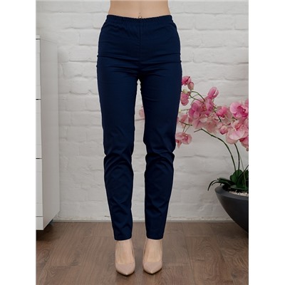 Брюки медицинские женские однотонные М-305-63 Элит-145 / Стрейч