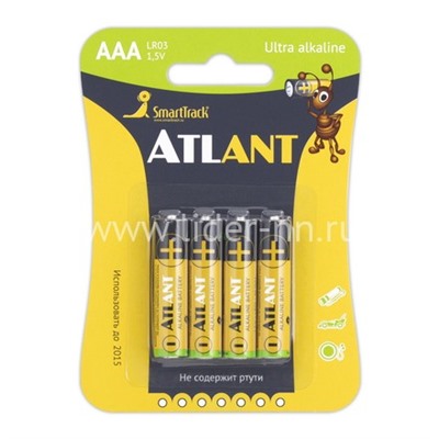 Батарейка алкалиновая Smartbuy LR03/4B