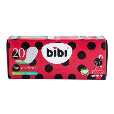 Прокладки ежедневные "BIBI" Panty Normal, 20 шт.