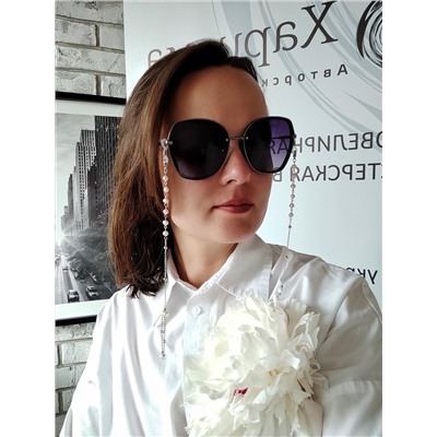 Трансформер - цепочка для очков с жемчугом