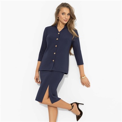 Костюм с юбкой трикотажный, Гордая и дикая (королева, 2 в 1, с поясом)