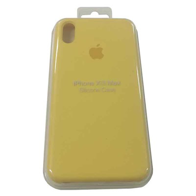 Силиконовый чехол для iPhone XS MAX грушевый