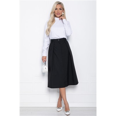 Юбка миди Всегда на отлично (черная) Ю14723-2М