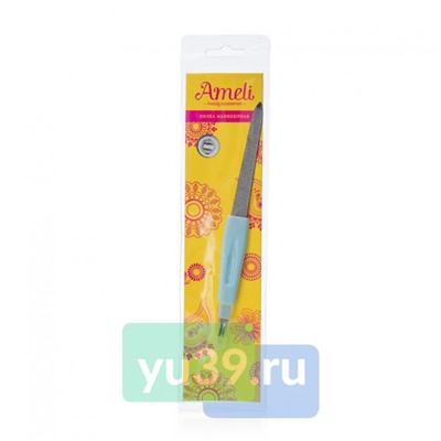 Пилка маникюрная Ameli с триммером, пластиковая ручка