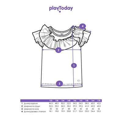 Блузка для девочки