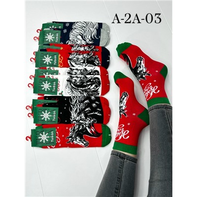 ❄️☃️🎄🧦НОВОГОДНИЕ Мужские носки 🧦 🎄☃️❄️ Размер 41-47 Хлопок 💥 В упаковке 5 пар, разные цвета Только упаковкой На фото все рисунки указаны Цена 275₽