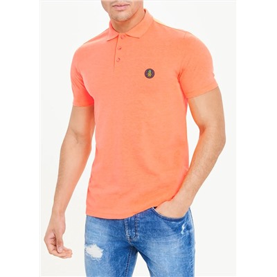 Short Sleeve Neon Polo Shirt