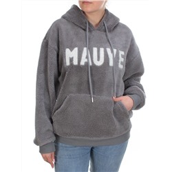 109 GRAY Худи женское Тедди на флисе