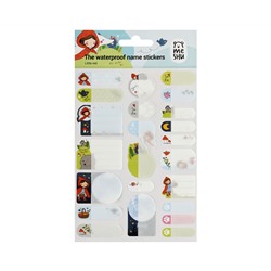 Наклейки бумажные для маркировки MESHU "Little red", 11,5*20см, пакет европодвес