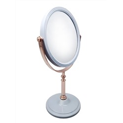 Rama Rose Зеркало косметическое двустороннее настольное K475, овальное, 16,5 x 19,7 см
