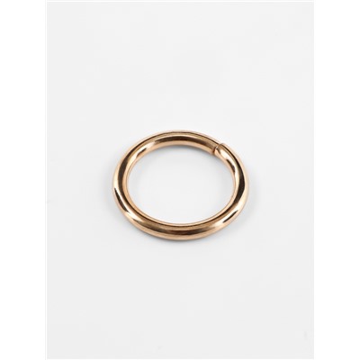 Кольца для сумок, d=20 мм, толщина - 3 мм, 10 шт., цвет золотой