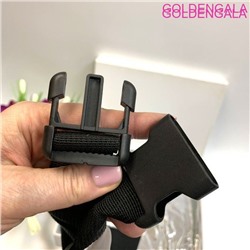 Поясная Сумка из мягкой перламутровой экокожи