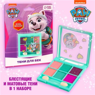 Тени детские Paw Patrol " Эверест", 6 цветов