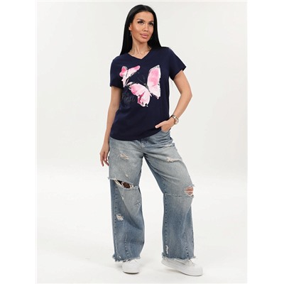 Футболка Поликсена чернильный ИвК