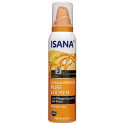 ISANA Schaumfestiger Мусс для волос Pure Locken 150 г