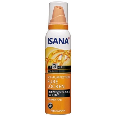 ISANA Schaumfestiger Мусс для волос Pure Locken 150 г