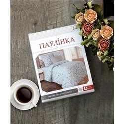 37151-БЧ Павлинка (поплин) комплект евро "Эмир" рис. 5650-01/17-0000 цв. корич.