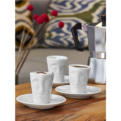 Кофейная пара Tasty, 80 мл, белая