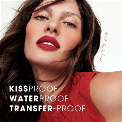 Матовая губная помада O.TWO.O New Trending Lip Gloss Marbling Water Proof Matt Finish Lip Stick № 3 Cocoa Brown
