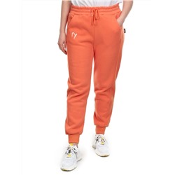 03 ORANGE Брюки спортивные женские на флисе (100% хлопок) 7986
