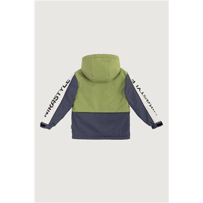 Куртка утеплённая для мальчика NIKASTYLE 4м4525 Кешью лайм Nikastyle