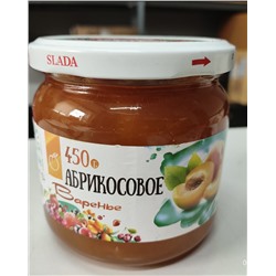 Слада Варенье 450гр АБРИКОСОВОЕ (12шт)