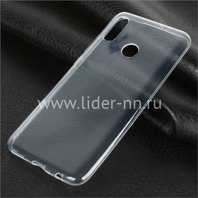 Задняя панель для Huawei P Smart 2019 Силикон  прозрачная (пакет)