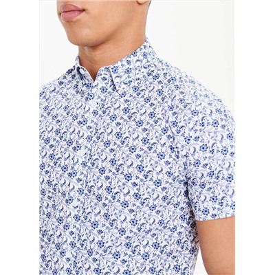 Short Sleeve Floral Shirt