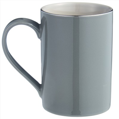 КРУЖКА LEFARD "BREAK TIME" 300 МЛ ТЕМНО-СЕРАЯ  (КОР=36ШТ.)