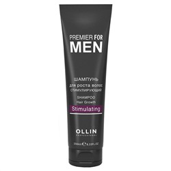 Ollin Шампунь мужской стимулирующий рост волос / Premier For Men, 250 мл
