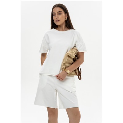 Джемпер женский 25-371L3-46 молочный