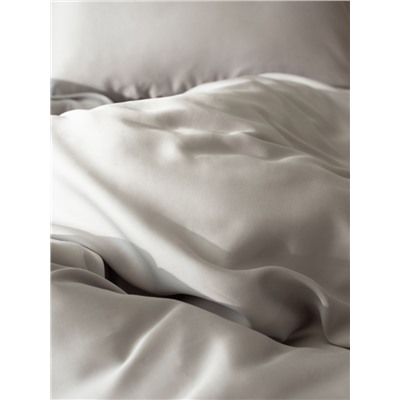 Пододеяльник SL Home Tencel 180*220 см , цв. светло-серый