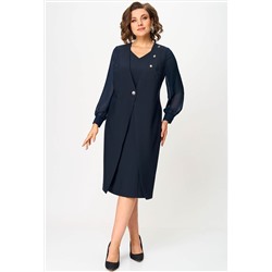 Платье Anastasia Mak 1274 т.синий