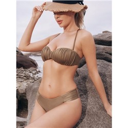 Купальник формованная чашка + Бразильяно, Indefini, YBE5009 оптом