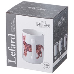 КРУЖКА LEFARD "BENGAL CAT" 400МЛ 8*7*10.8CM
