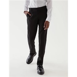 Boys' Skinny Leg Plus Fit School Trousers (2-18 Yrs)