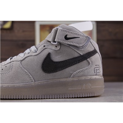 Зимние Nike из натуральной плотной замши