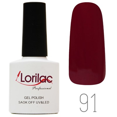 Гель лак Lorilac Professional № 91 10 ml