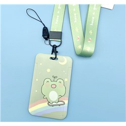 Футляр для карт на ленте "Frog skater"