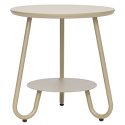 Столик Stian, Ø50 см, бежевый