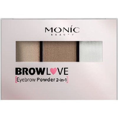 MONIC BEAUTY Тени для бровей BROW LOVE тон 01