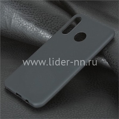 Задняя панель для Huawei Honor 20S/P30 Lite 2019 Силикон матовый (черная)