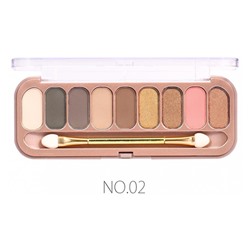 Тени O.TWO.O Rose Gold 9 color №2 18 g
