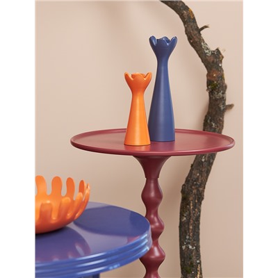 Подсвечник Laminaria, 23 см, сумерки