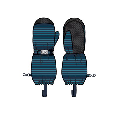 Варежки-краги зимние для мальчика