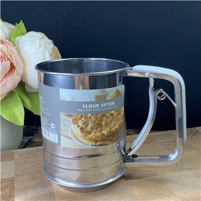 160-156 Просеиватель муки 550 мл (х48)Металл