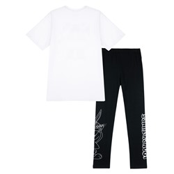 Комплект для девочки: футболка, легинсы