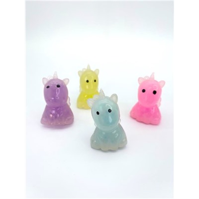 Мялка - антистресс «Unicorn», mix, 1 банка, 20 шт. (12,3*13 см)